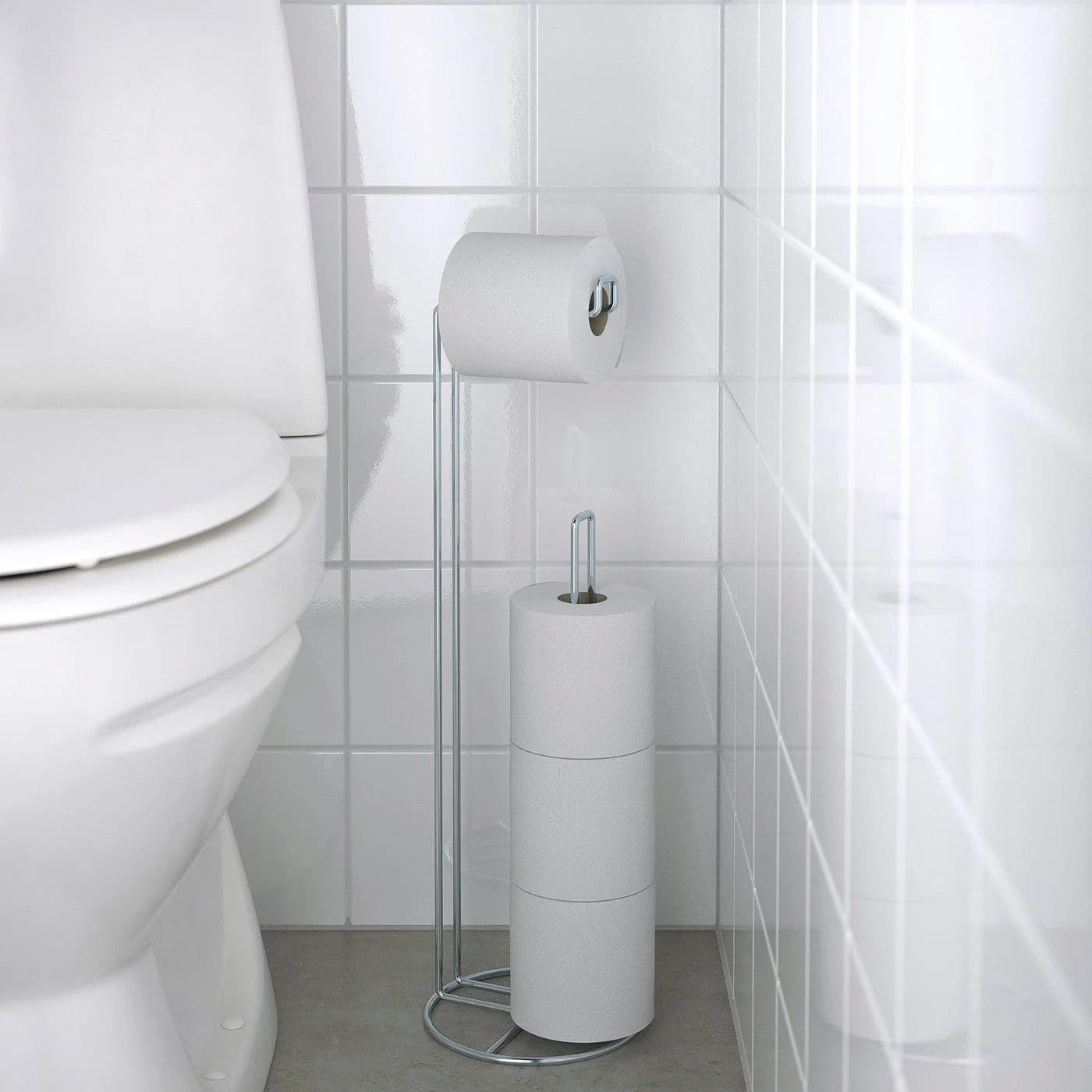 IKEA KROKFJORDEN Toilettenpapierhalter Verzinkt