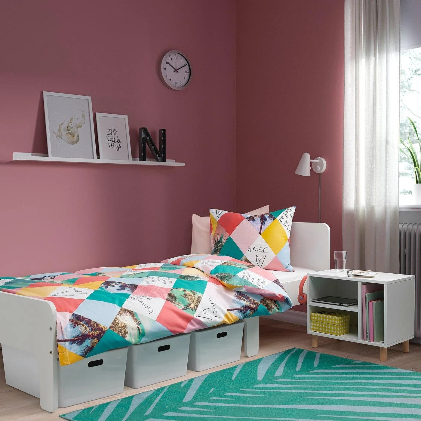 IKEA SMUSSLA Ablagetisch/Regal Weiß