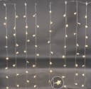 Trend Line LED-Lichtervorhang Sterne Warmweiß mit Timer Bild 1
