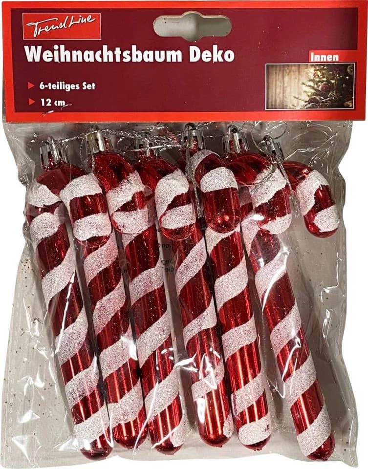 Trend Line Zuckerstangen aus Kunststoff 12 cm