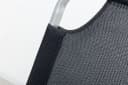 Trend Line Gartenliege Alu-Dreibeinliege De Luxe XL Schwarz Silber Bild 1