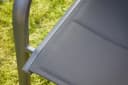 Primaster Stapelstuhl Fano Anthrazit witterungsbeständig Aluminium Bild 3