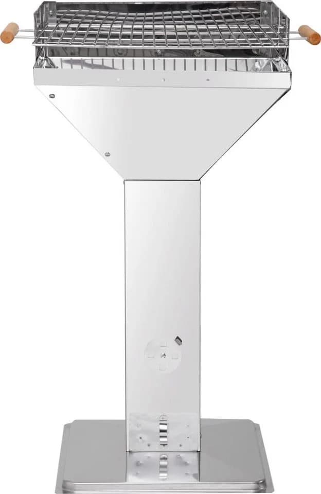 Trend Line Holzkohlegrill Miami Edelstahl höhenverstellbar