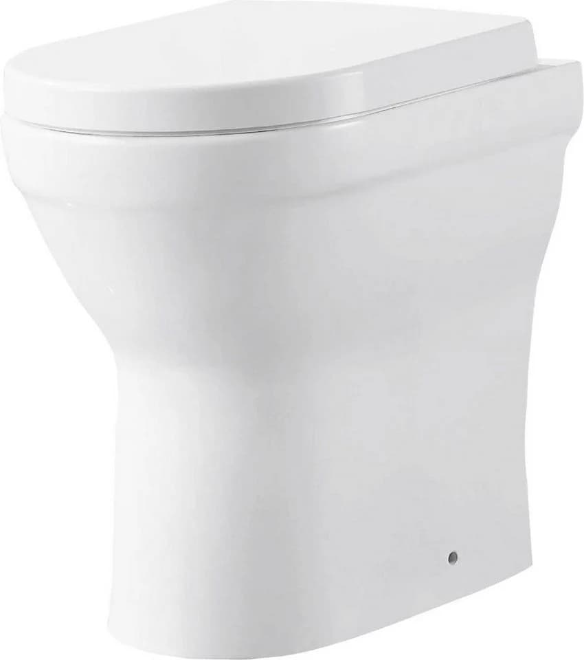 Primaster Stand-WC Kappa spülrandlos Tiefspüler weiß
