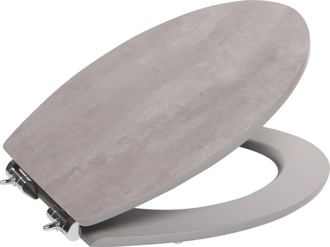 Primaster WC-Sitz mit Absenkautomatik Betonoptik Grau - Bild 5