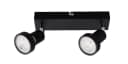 Primaster LED Deckenstrahler 2er Spot Chicago Schwarz GU10 Bild 2