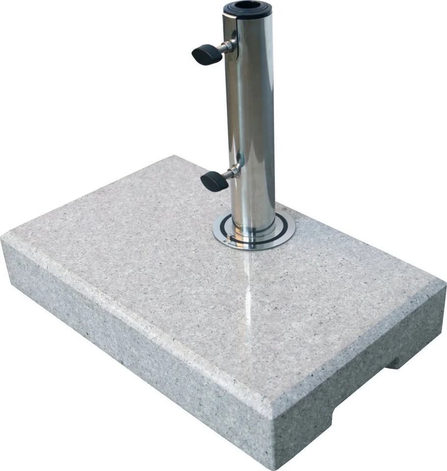 Primaster Schirmständer Granit 25 kg Grau - Bild 3