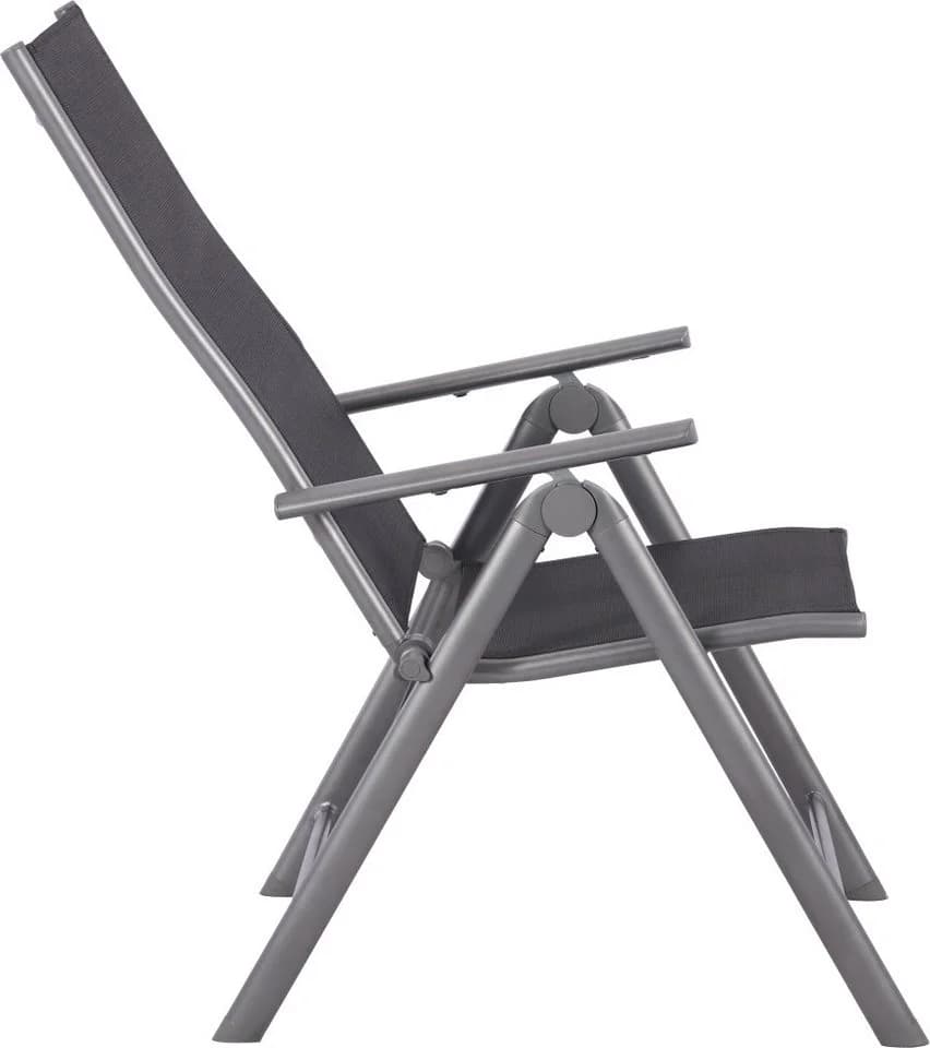 Trend Line Klappstuhl New York Anthrazit Aluminium Textilene - Bild 4
