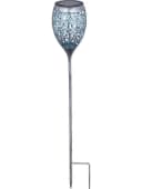Trend Line LED Solarfackel Ornament 75,5 cm Anthrazit Bild 2
