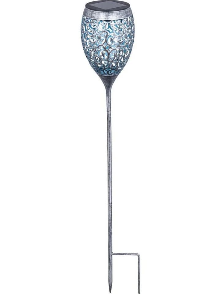 Trend Line LED Solarfackel Ornament 75,5 cm Anthrazit - Bild 2