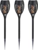 Trend Line LED Gartenfackel 3er-Set 40 cm mit Flackereffekt Bild 2