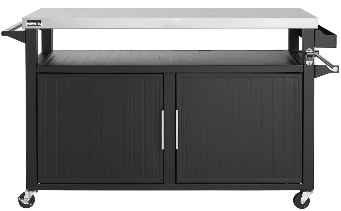 Primaster Grillwagen Napa XXL Universal 2-türig Schwarz