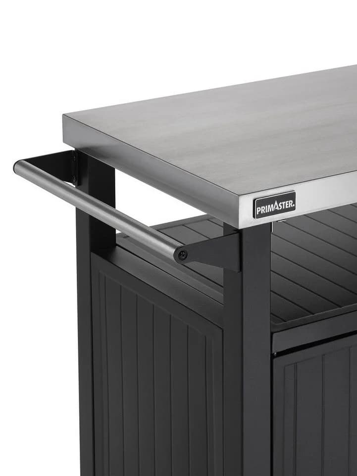 Primaster Grillwagen Napa L Universal 1-türig Schwarz - Bild 3