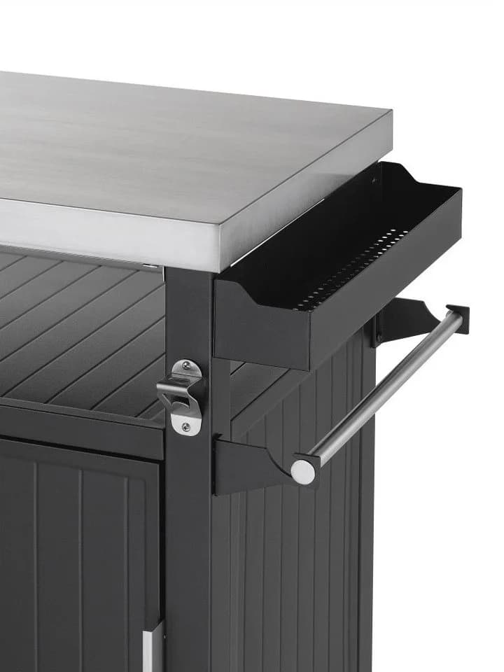 Primaster Grillwagen Napa L Universal 1-türig Schwarz - Bild 4