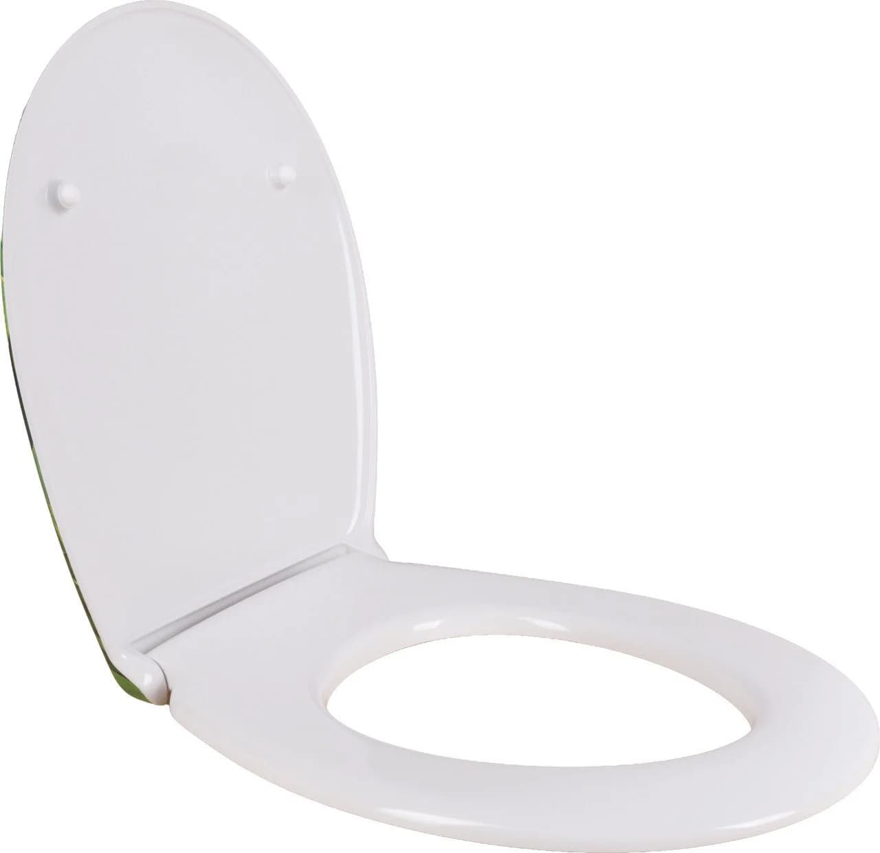 Primaster WC-Sitz mit Absenkautomatik Jungle weiß