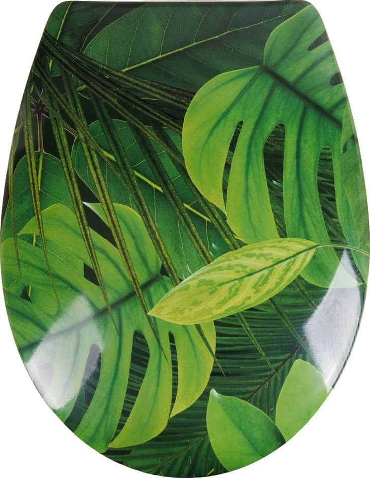 Primaster WC-Sitz mit Absenkautomatik Jungle weiß - Bild 2