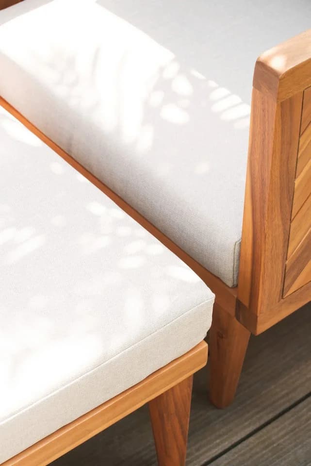 Primaster Gartenlounge-Set Minori 5-tlg. Grau Akazienholz