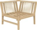 Primaster Gartenlounge-Set Leros 3-tlg. Akazienholz Beige Bild 5