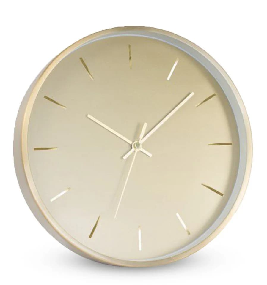 Miraval Wanduhr Klassisches Design Gold