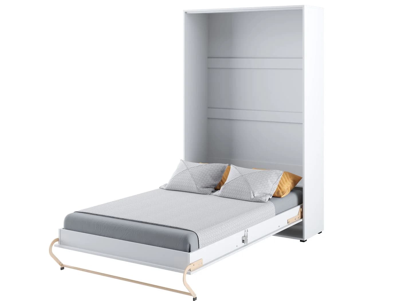 Compleo Schrankbett Vertical Wandklappbett Lenart CONCEPT PRO Weiß Matt - Bild 2