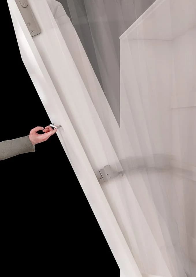 Compleo Schrankbett Vertical Wandklappbett Lenart CONCEPT PRO Weiß Matt - Bild 5