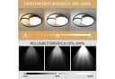 style home LED Deckenleuchte dimmbar mit Fernbedienung Schwarz Bild 3