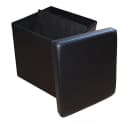 style home Sitzhocker mit Stauraum faltbar Schwarz Kunstleder Bild 4