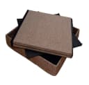 style home Sitzhocker mit Stauraum Braun Leinen faltbar Bild 4
