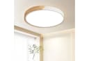 style home LED Deckenleuchte Holz Dimmbar mit Fernbedienung 36W Bild 2