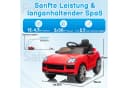 LALAHO Elektro-Kinderauto Porsche Cayenne Geländewagen Fernsteuerung 2,4G MP3 Musik Hupe LED-Leuchten Bild 3
