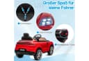 LALAHO Elektro-Kinderauto Porsche Cayenne Geländewagen Fernsteuerung 2,4G MP3 Musik Hupe LED-Leuchten Bild 4