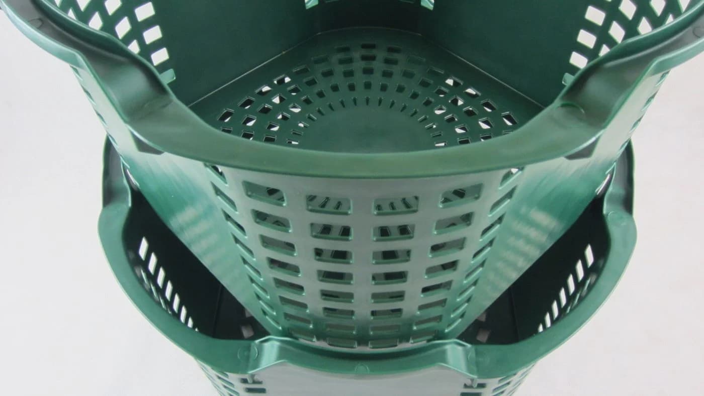 GreenLife Allzweckkorb 25 Liter Grün Kunststoff - Bild 5