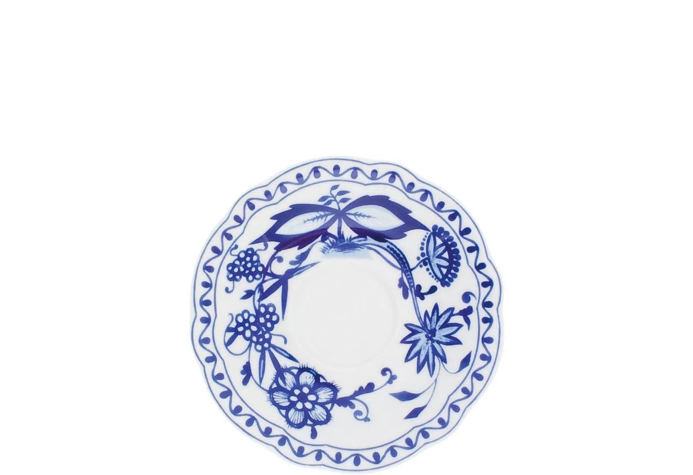 KAHLA Untertasse Zwiebelmuster Blau 15 cm