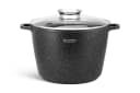 Edenberg Kochtopf 10L Suppentopf Keramikbeschichtung Aluminiumguss Schwarz Bild 2
