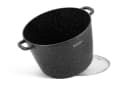 Edenberg Kochtopf 10L Suppentopf Keramikbeschichtung Aluminiumguss Schwarz Bild 3