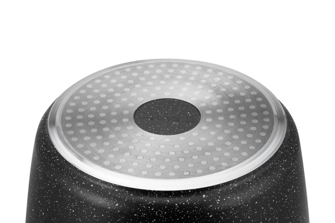 Edenberg Kochtopf 10L Suppentopf Keramikbeschichtung Aluminiumguss Schwarz - Bild 5