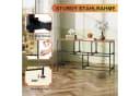 zebery Kommode Retro Blumenmuster Vliesstoff Schubladen Bild 5