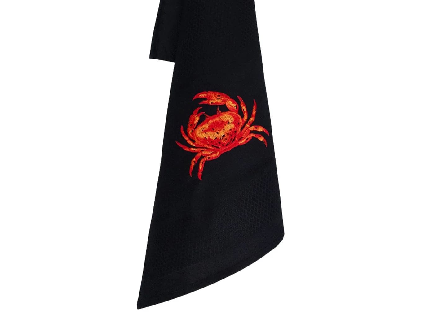 Vista Portuguese Geschirrtuch Sea Crab Schwarz 50x70cm