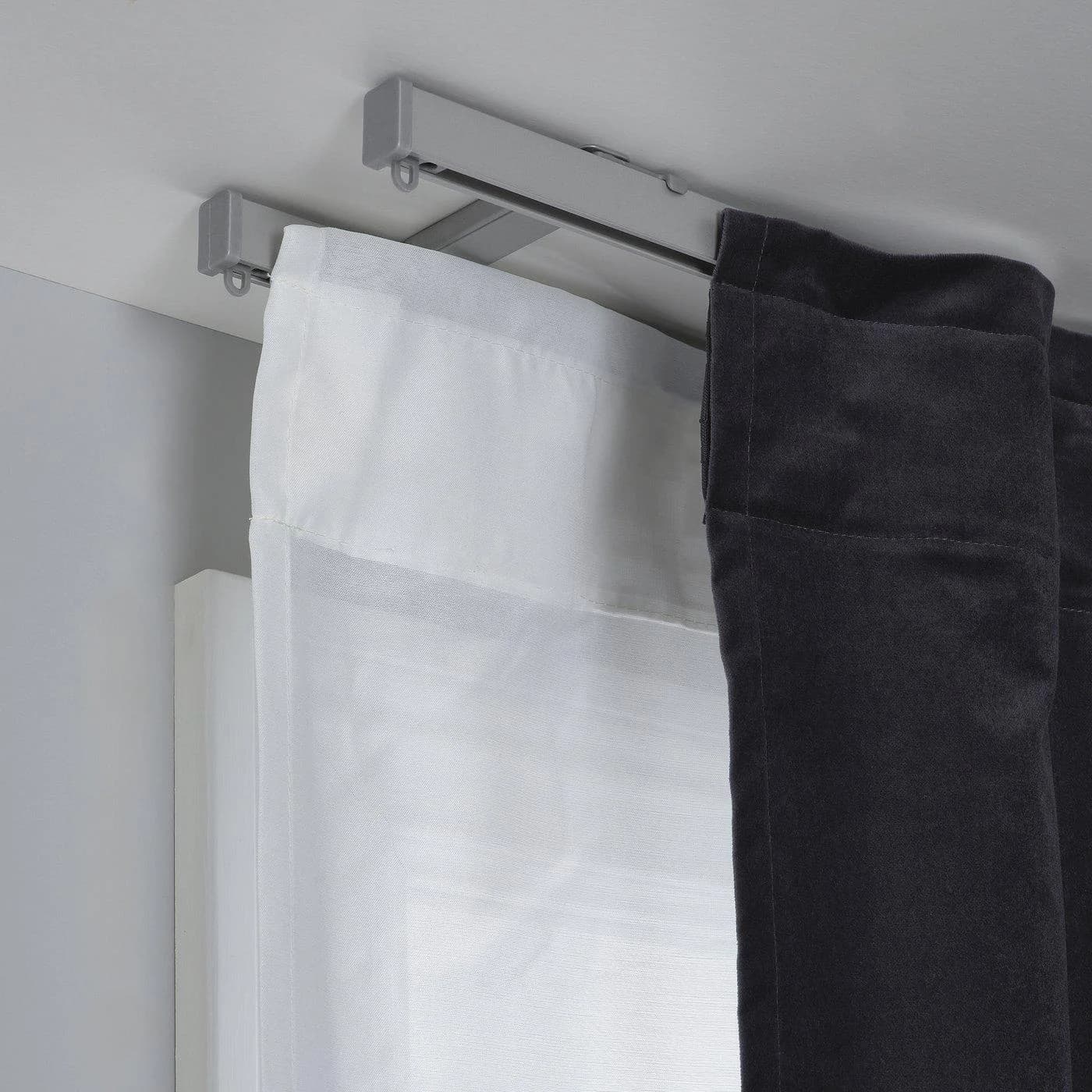 IKEA VIDGA Halter für Schiebegardine Silber