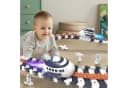 LA CUTE Weltraum Rennstrecke Spielset 128 Teile mit Space Shuttle & Zubehör Bild 5