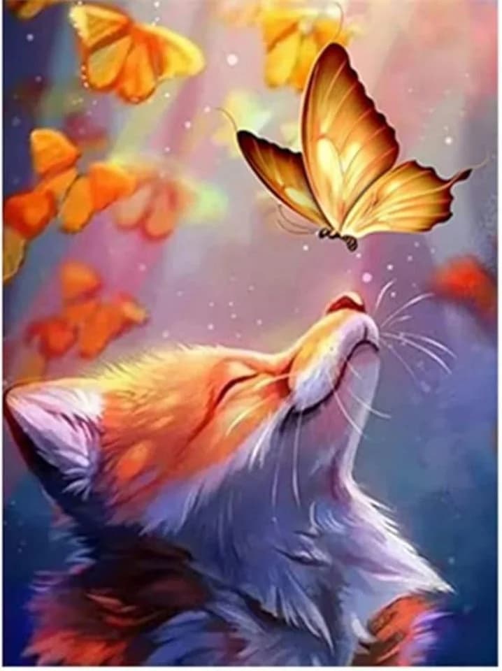 LA CUTE 5D Diamond Painting Set 30x40 cm Komplettset - Bild 2