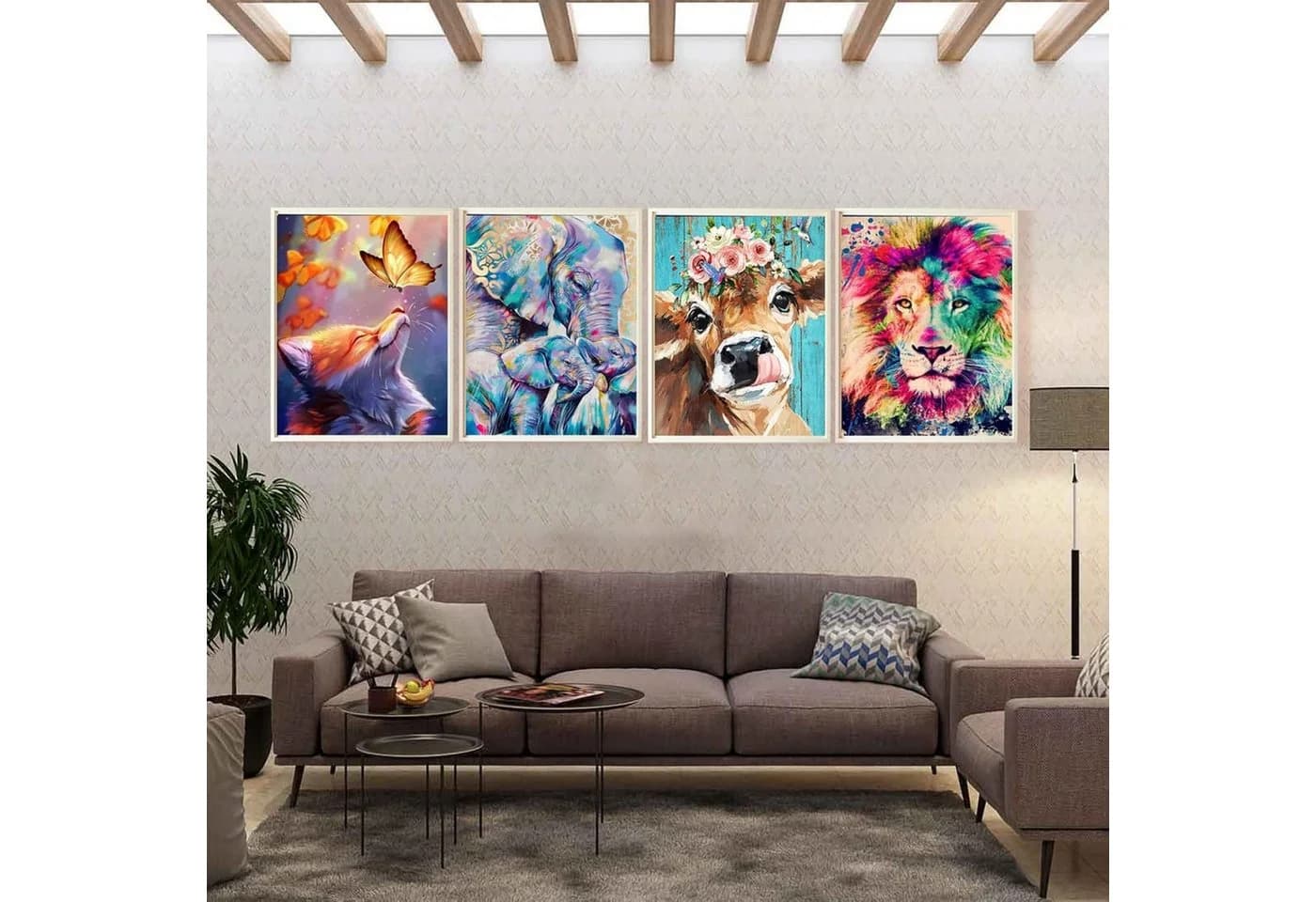 LA CUTE 5D Diamond Painting Set 30x40 cm Komplettset - Bild 3