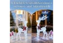 LALAHO LED Rentier Weihnachtsfigur Gold mit Beleuchtung Bild 3