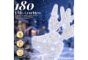 LALAHO LED Rentier Weihnachtsfigur Gold mit Beleuchtung Bild 4