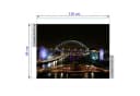 LA CUTE 5D Diamond Painting Brücke bei Nacht XXL Komplettset Bild 4