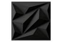 GLIESE 3D Wandpaneel Schwarz PVC Kunststoff Bild 2