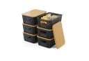 GLIESE Aufbewahrungsbox Kartoffel Aufbewahrungsbox mit Bambusdeckel Küche Aufbewahrung 6 St Bild 2