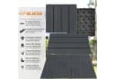 GLIESE Terrassendielen für Terrasse und Balkon mit Clipsystem 4,09 m² Dunkelgrau Bild 1