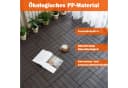 GLIESE Terrassendielen für Terrasse und Balkon mit Clipsystem 4,09 m² Dunkelgrau Bild 5
