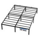 GLIESE Metallbett 140x200 cm Schwarz Stahl Bild 2